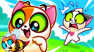 Leo Is a Bee! 🐝🙀 Some Bugs Bite 🦟🐜|| Kids Cartoons by Purr-Purr Tails 🐾