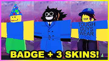 How To Get PARTY NOOB, BIVE, INFECTED SKINS & "Rated Z for Zany" BADGE in ARSENAL! [ROBLOX]