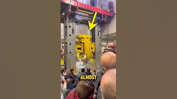 Worlds Biggest Hydraulic Press? #shorts