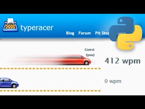 Making a typeracer bot with python (400+ wpm)