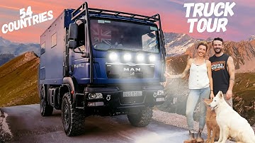 Our 4x4 Overland Camper Truck - Full Tour (Travelled The World)