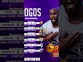 jogos de hoje