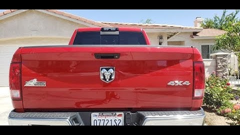 Dodge Ram backup camera problems? Quick fix!