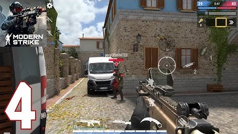 Modern strike online - Gameplay walkthrough part 4 - always MVP - (Android, iOS)