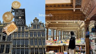 week in my life ☕️ brussels, reading, bookshops, Van Gogh experience, london, vinted book haul