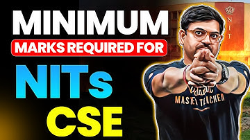 JEE 2026: Cut-Off for CSE in Top NITs (Category Wise) | Harsh Sir