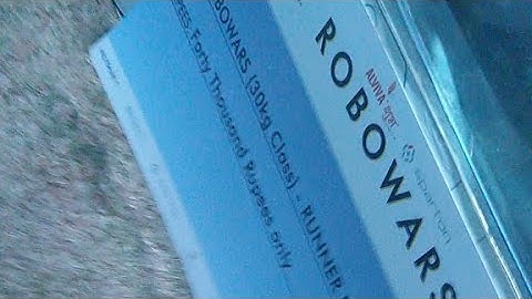 ROBOWAR TECHKRITI-19