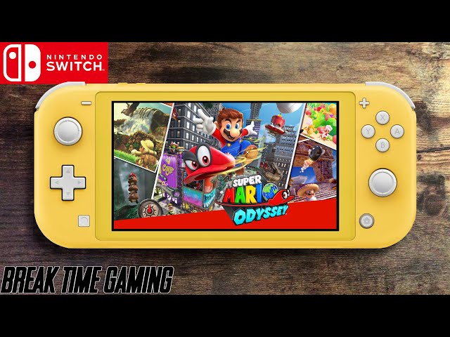 Super Mario Odyssey • Nintendo Switch Lite Gameplay 