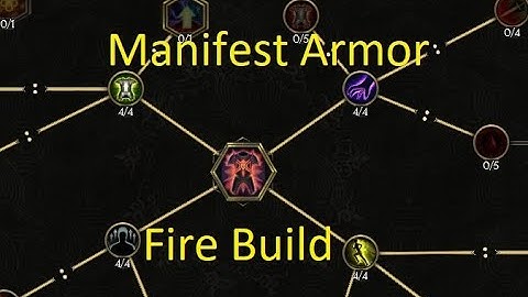 Last Epoch Theory craft a fire Animate Armor, Forge Guard Build