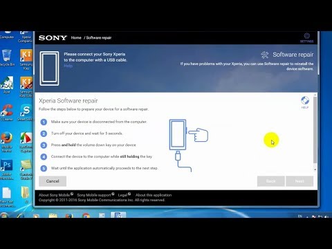 How To Flash,Repair,Reset For All Sony Xperia By Xperia Companion