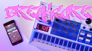 Breakcore - Celestial Spacewave Type Beat on Volca Sample VS Koala Sampler Pack