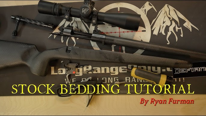 Rifle stock bedding and finishing: Part 1 – The Gun Rack