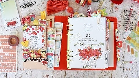 Cocoa Daisy June Planner Set Up Video