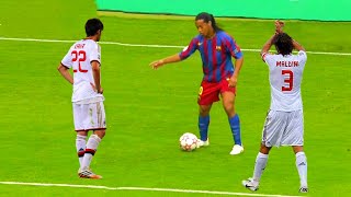 วันที่ Ronaldinho ทำลาย Kaka และ Paolo Maldini และแสดงให้เห็นว่าใครคือหัวหน้า