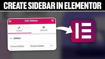 How To Create Sidebar In Elementor 2025! (Full Tutorial)