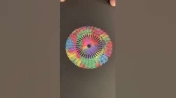 How are these magical colors made? Comment your thoughts! #spirographity #asmr #satisfying #art #new