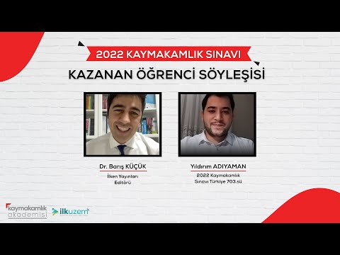 2022 Kaymakamlık Sınavı Kazanan Öğrenci Söyleşileri #1