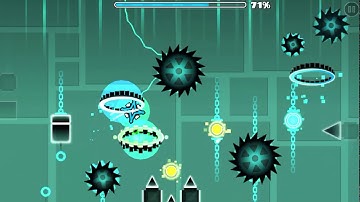 Geometry Dash Beautiful Chaos + 120 Coins UFO