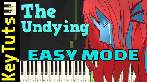 Learn to Play The Undying from Glitchtale (Undertale AU) - Easy Mode