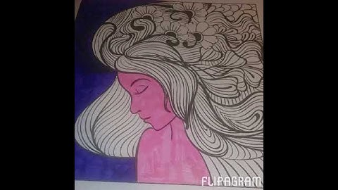 Spoonie Craft Adult Colouring in from start to finish