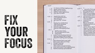 What's Destroying Your Attention And How To Fix it by Bullet Journal 220,588 views 7 months ago 10 minutes, 18 seconds