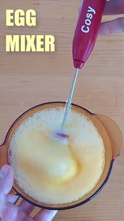 Testing a Push Action Rotating Stainless Steel Whisk From Aliexpress 