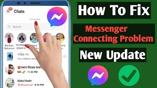 How to fix messenger connecting problem (2023).messenger connecting error