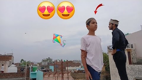 🥰 New Ghar se Kite Uda Di 🥰  || Patang ki video