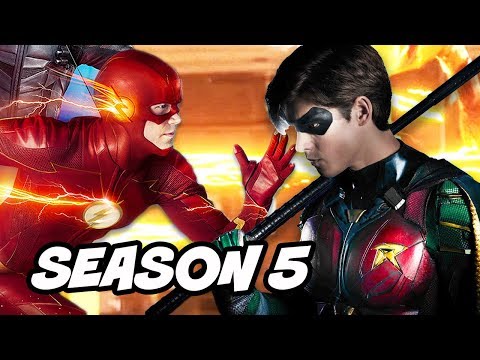 The Flash Season 5 Confirmed - Titans TV Show DCTV 2018 Preview