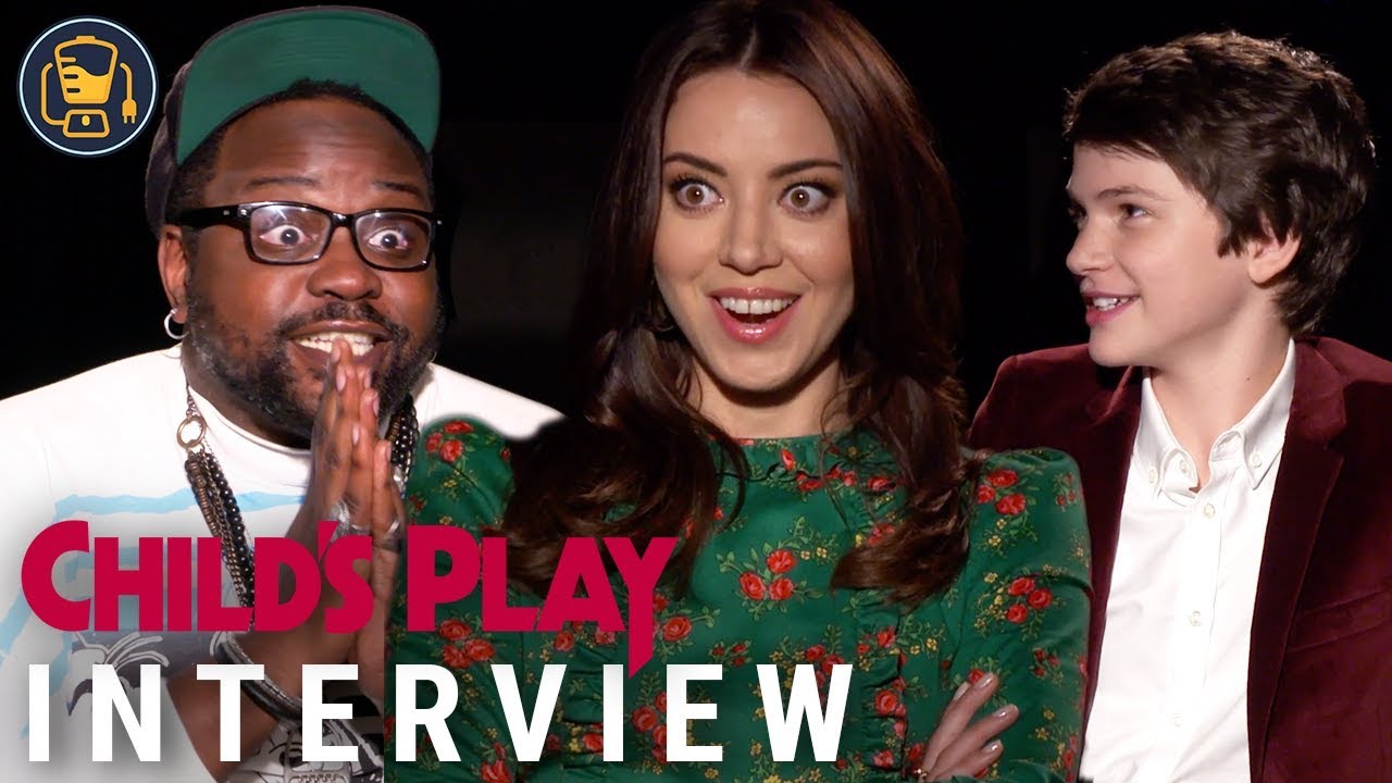 Childs Play Exclusive Interviews With Aubrey Plaza Brian Tyree