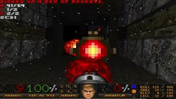 Doom 2 "Requiem" [MAP31: Doorway to Quake] UV-Max Mode {Choco Doom}