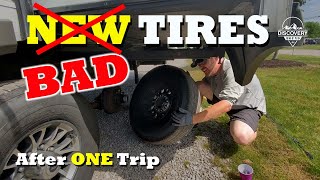 New Tires Destroyed After 2 Days! RV Suspension Problems | Costly Repairs