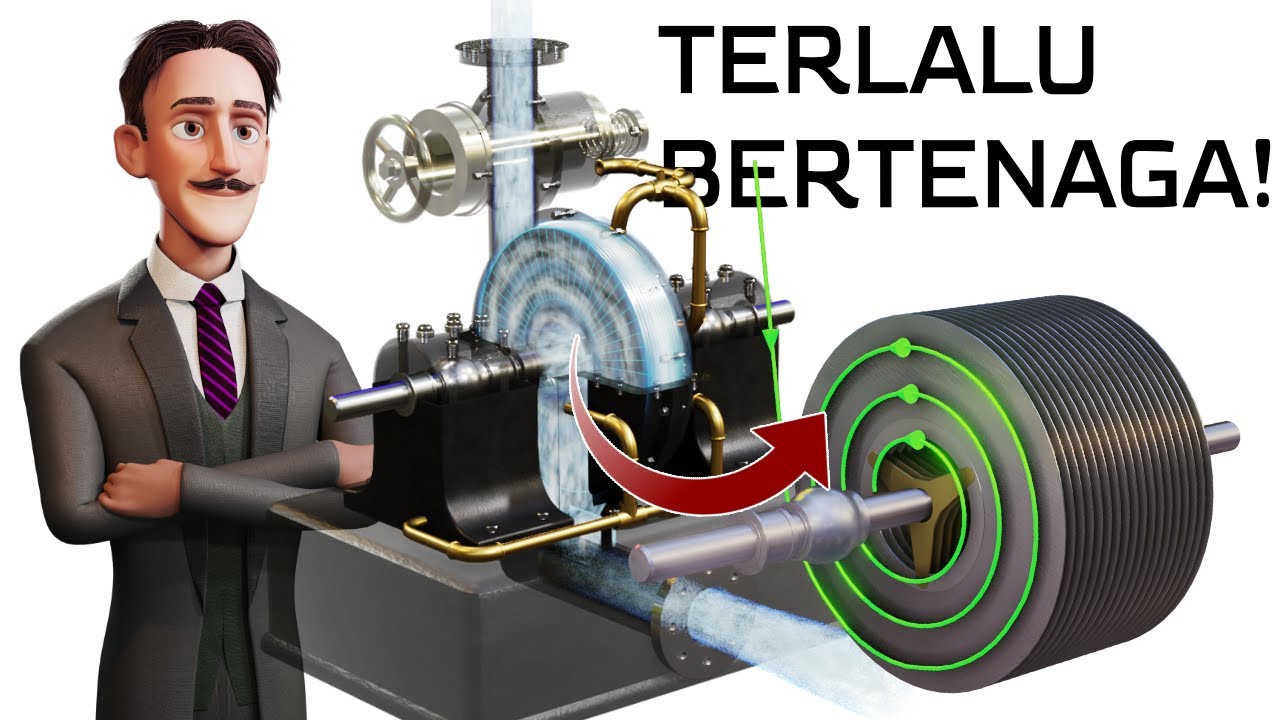 ⁣TURBIN TESLA| Ilmu Fisika menarik di baliknya