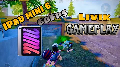 Pubg mobile iPad mini 6 60Fps smooth + extremes / pubg mobile livik gameplay