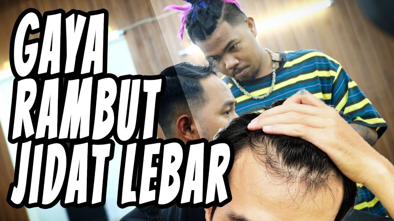  POTONGAN RAMBUT YANG COCOK  UNTUK JIDAT LEBAR YouTube