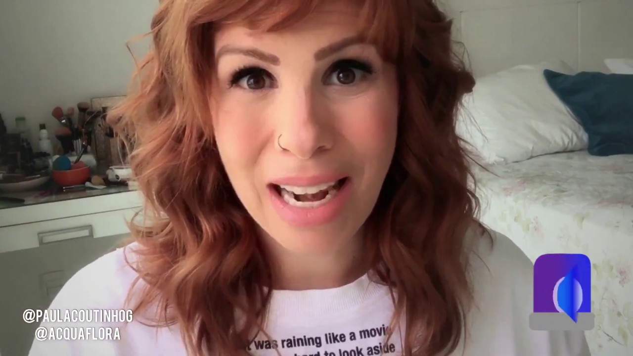 Paula Coutinho ensina como pintar o cabelo sozinha - Acquaflora