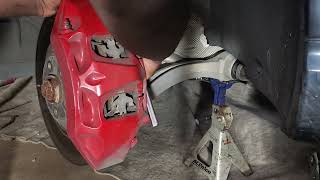 : 2017 2018 2019 Audi Q7 Brake pads change replacement