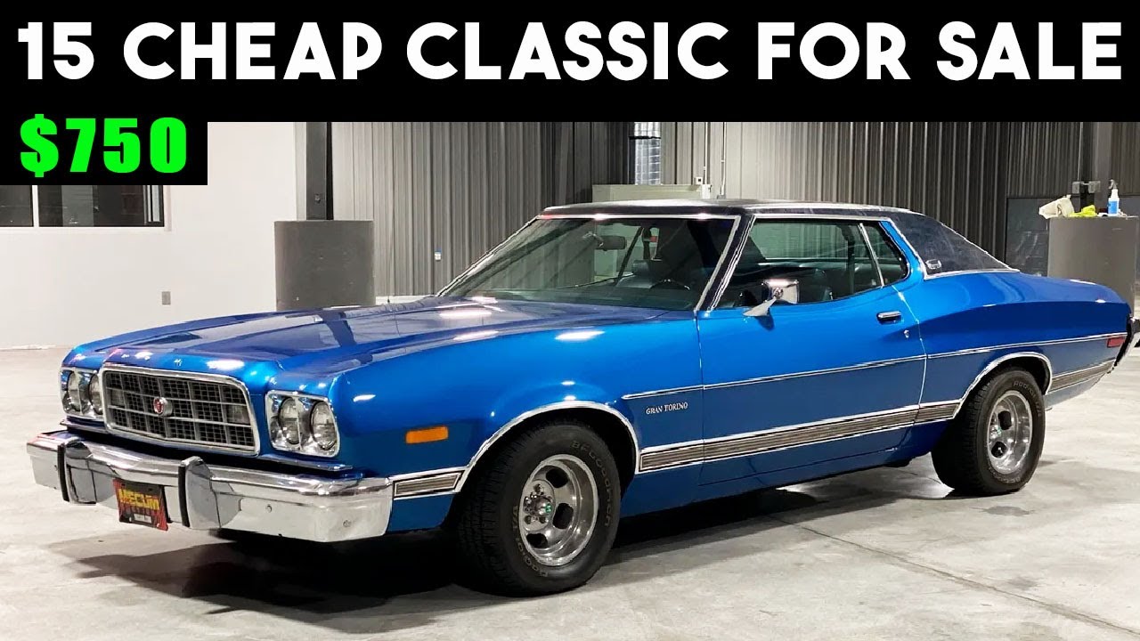 15 STEAL DEAL, Classic Cars for Sale CHEAP! 🚗💥