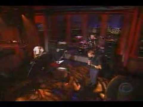 Everlong - on Letterman (first show after heart su...