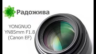 Обзор YONGNUO YN85mm F1.8 (для Canon EF)