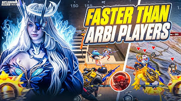 FASTER THAN ARBI PLAYERS🔥 BGMI NEW 4.1 UPDATE BEST 1V4 CLUTCHES!