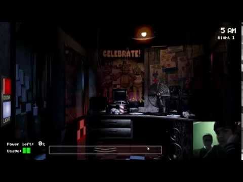прохождение  игры  Five Nights at Freddyu0027s  №1 (Foxy!!!)