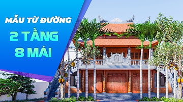 Mẫu Từ Đường 2 Tầng 8 Mái Đẹp Tại Phù Cừ - Hưng Yên