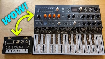 The Korg NTS-1 Makes my First FM Microfreak Patch Sing!