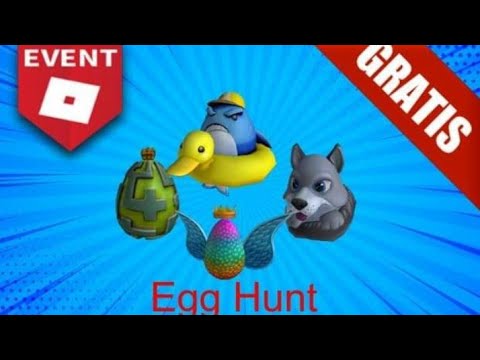 Mas Premios Nuevo Evento Egg Hunt 2019 Roblox Youtube - estos son todos los premios en roblox egg hunt 45 hats