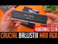 🔥Crucial Ballistix MAX RGB на 4000 Мгц - разгоняй и властвуй