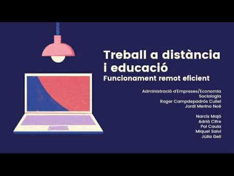 Vídeo: Treball A Distància: Avantatges I Desavantatges Importants