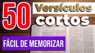 50 Versículos✝ Cortos y Poderosos de la Biblia