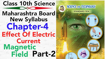 part-2 ch-4 Effect of Electric Current class 10 science-1 maharashtra board new syllabus solenoid