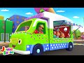 Wheels On The Ice Cream Truck - Fun Kids Nursery Rhyme &amp; Cartoon Video